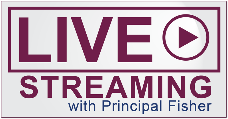 live streaming with principal fisher button 